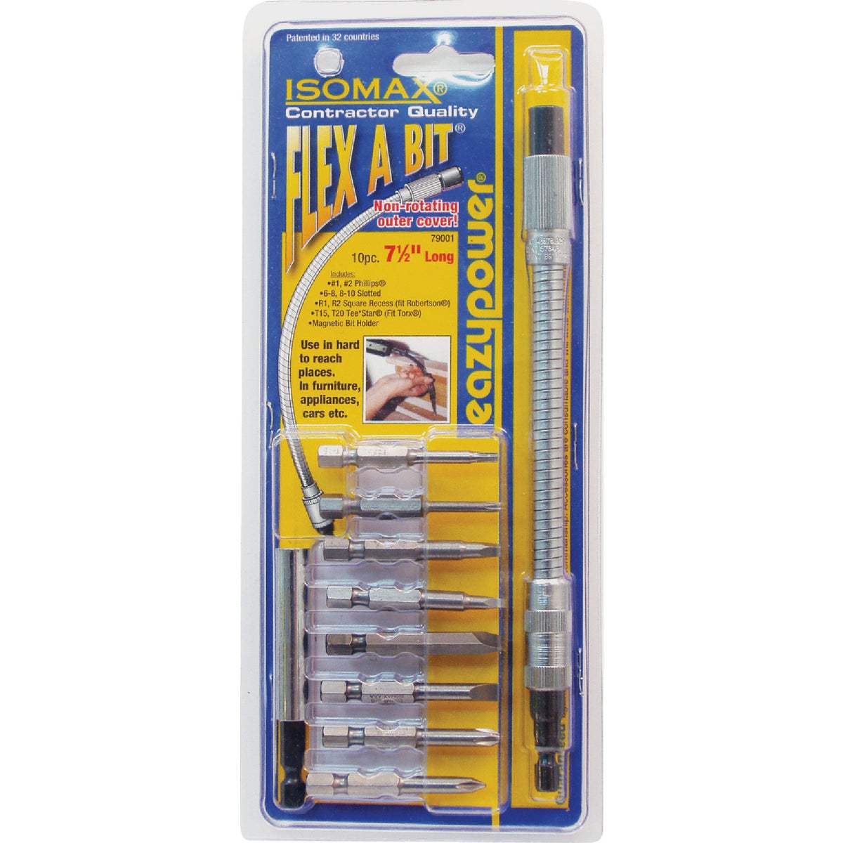 10PC FLEX-A-BIT - 79001 by Eazypower Corp
