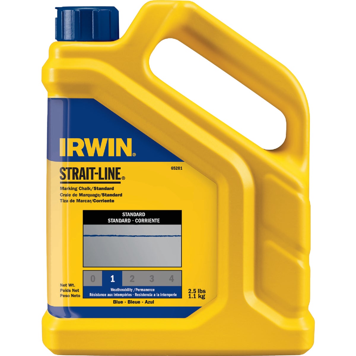 2.5LB BLUE CHALK - 65201 by Irwin Industr Tool