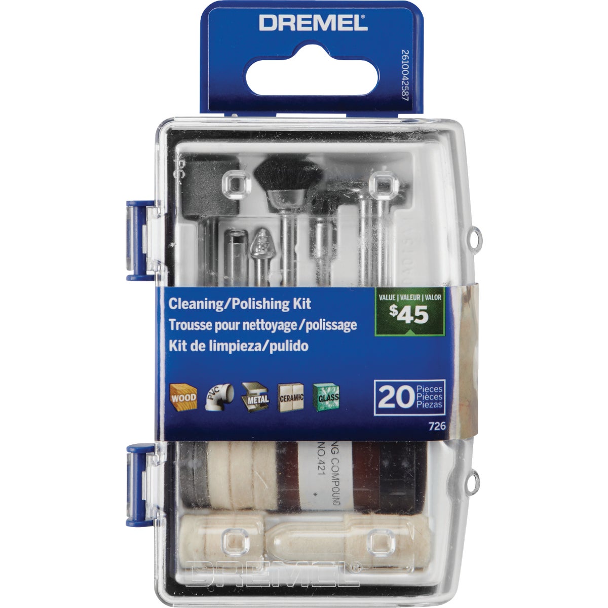 POLISHING BIT SET - 684-01 by Dremel Mfg Co