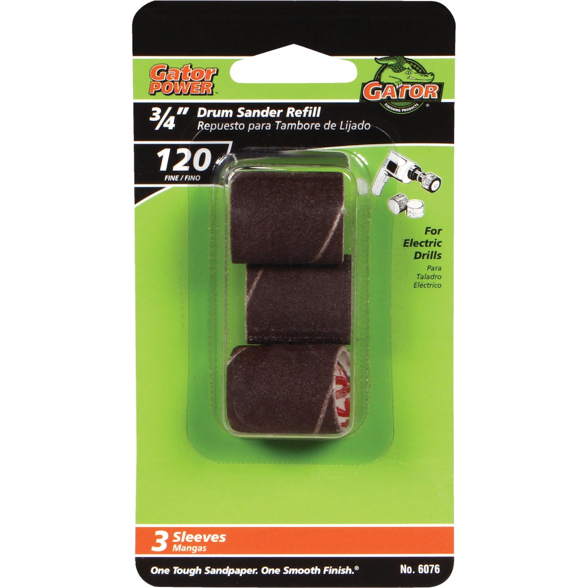 3/4X1 120G SANDER REFILL - 6076 by Ali Industries Inc