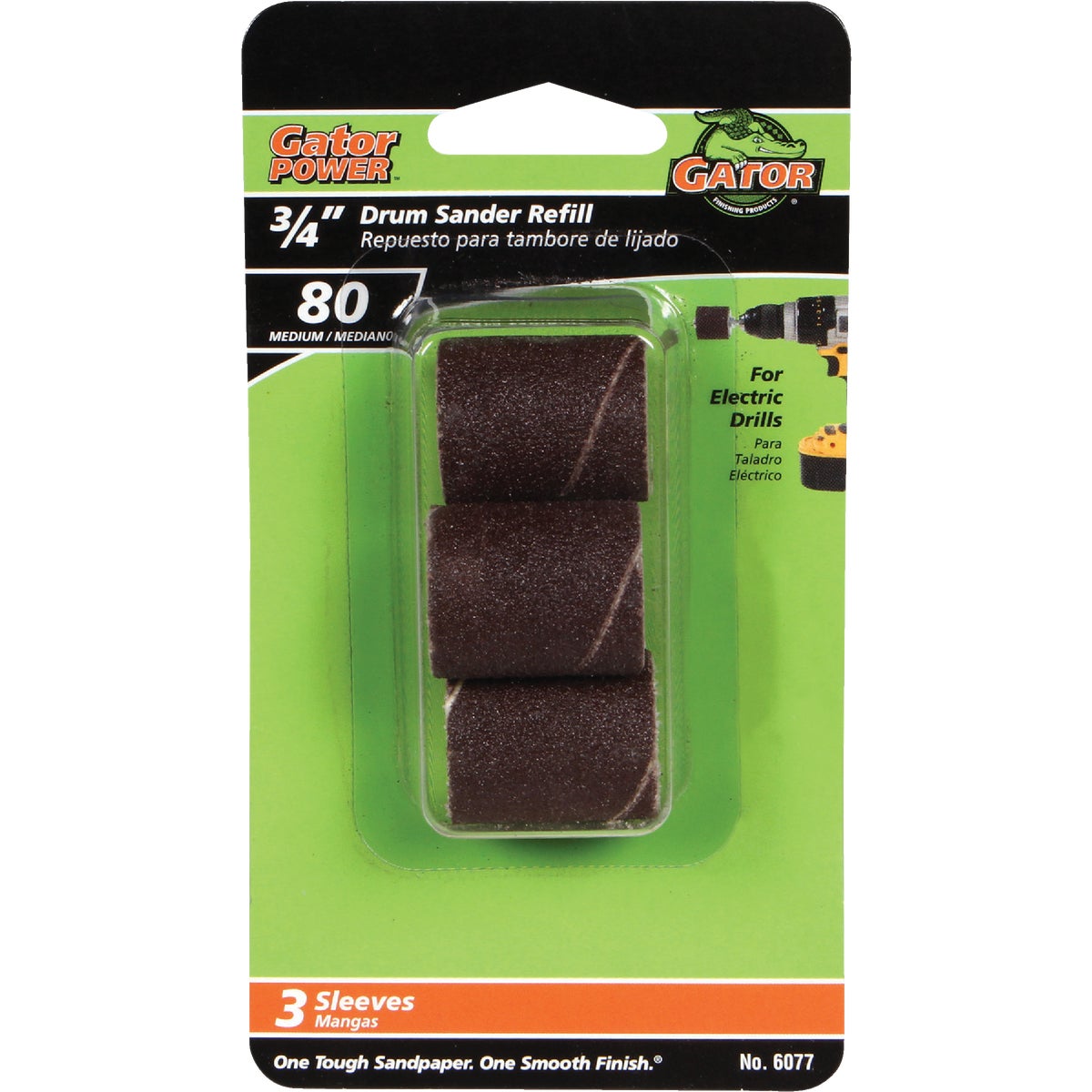3/4X1 80G SANDER REFILL - 6077 by Ali Industries Inc