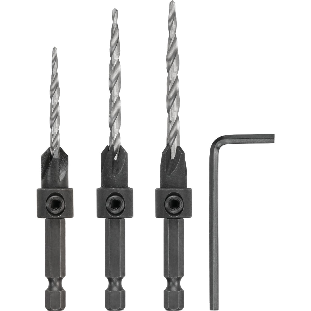 Black & Decker/DWLT 3PC COUNTERSINK SET DW2535