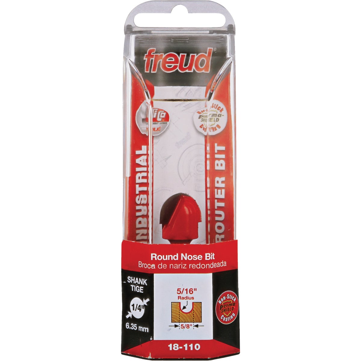 5/8" ROUND NOSE BIT - 18-110 by Freud Inc