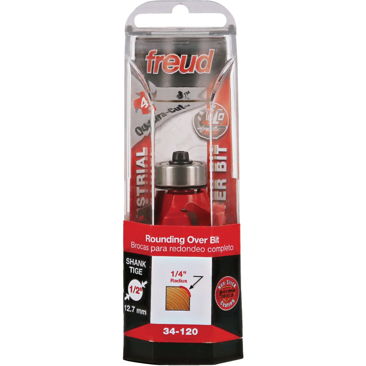 1/4" ROUNDING OVER BIT - 34-120 by Freud Inc