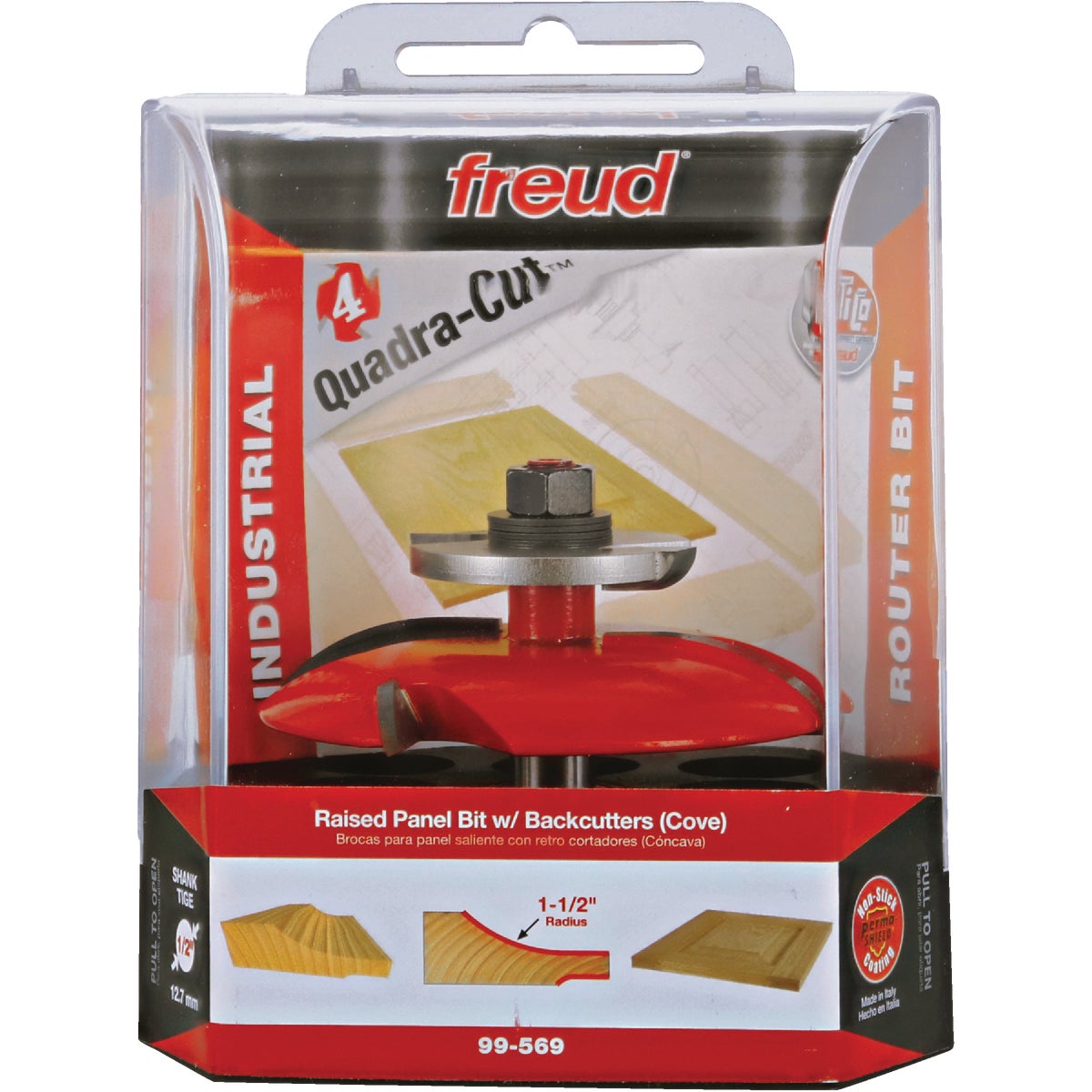 COVE RAISED PANEL BIT - 99-569 by Freud Inc