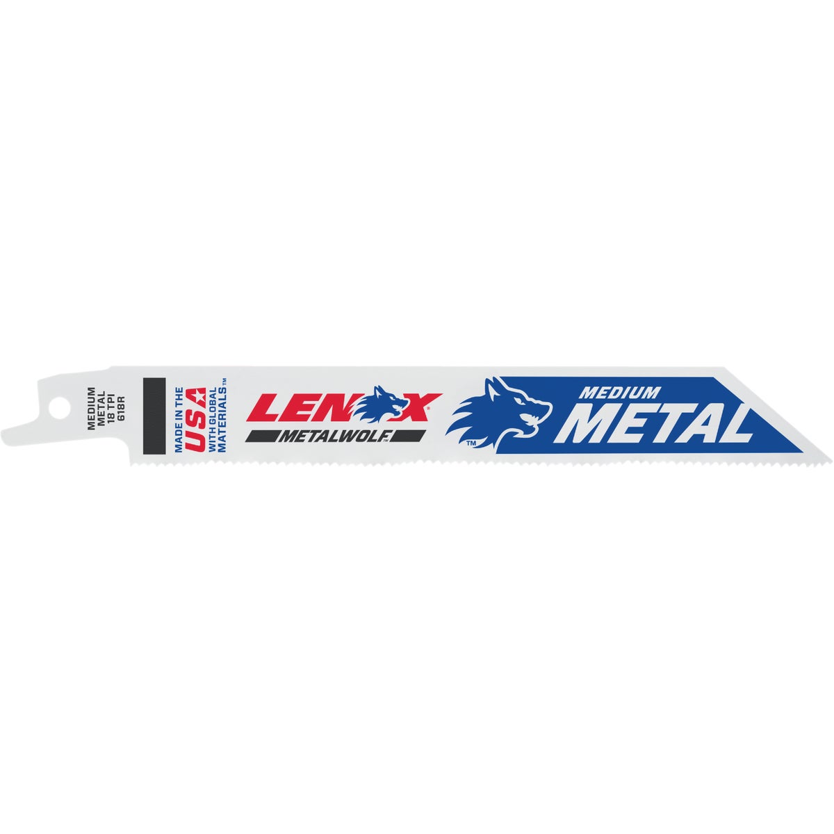 6" 18T  RECIP SAW BLADE - S618R by Lenox