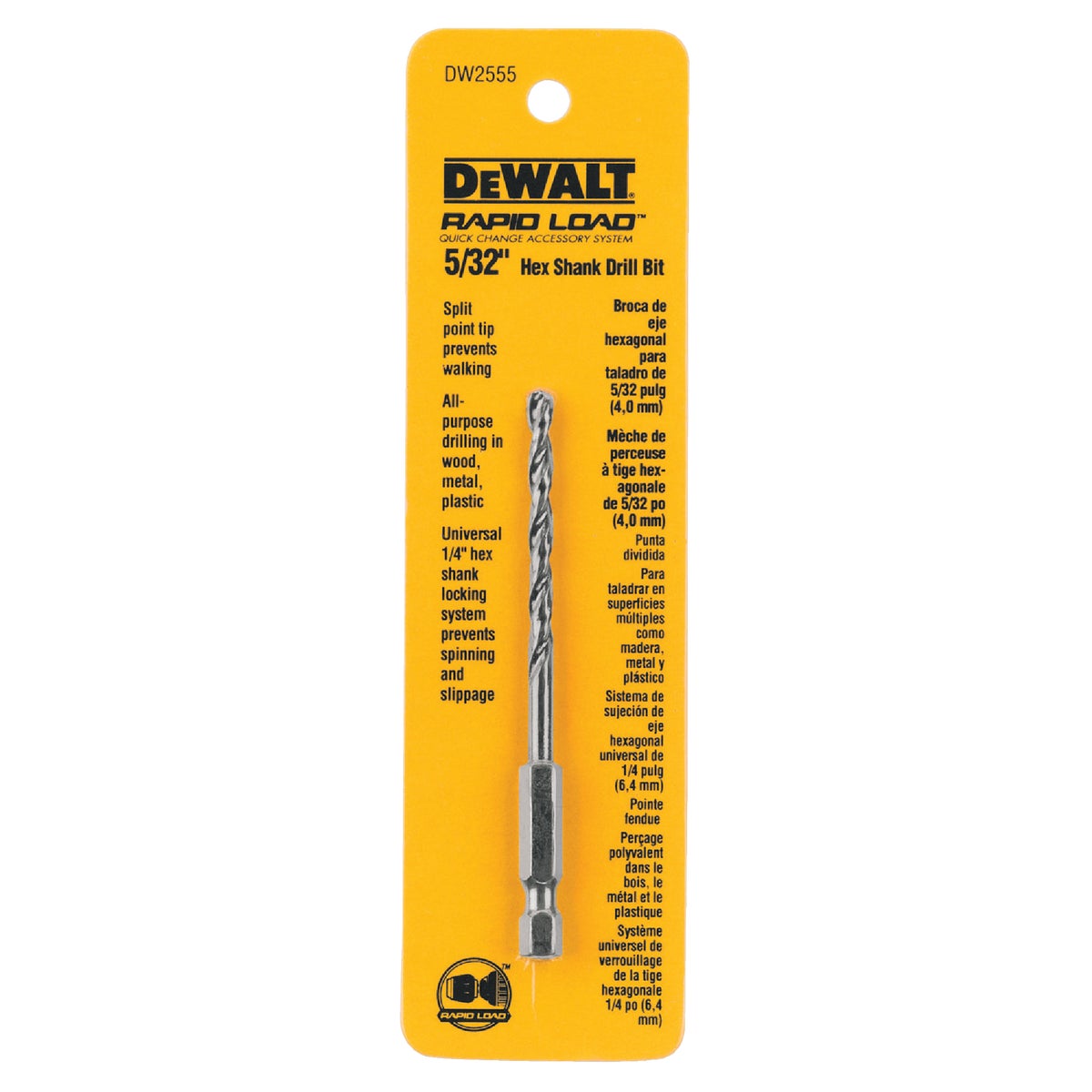 5/32" SPLIT POINT BIT - DW2555 by DeWalt