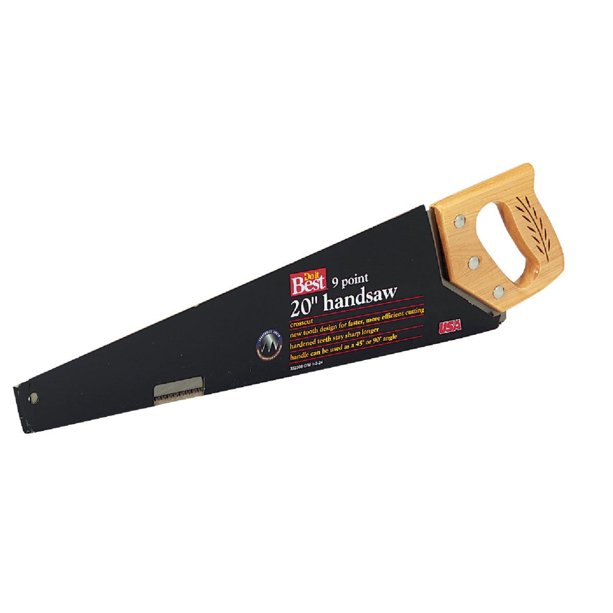 20" 9PT HANDSAW - 332208 by Great Neck Saw Inc