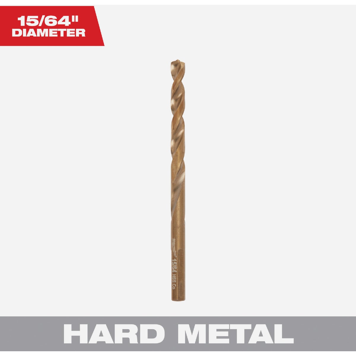 15/64" COBALT DRILL BIT - 3016015 by Irwin Industr Tool