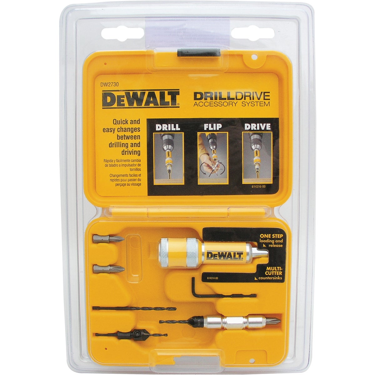 8PC DRILL/DRIVE SET - DW2730 by DeWalt