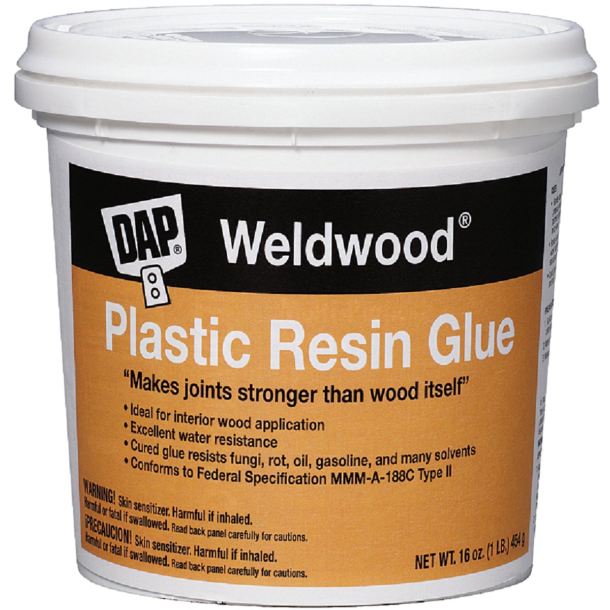 1LB PLASTIC RESIN GLUE - 00203 by Dap Inc