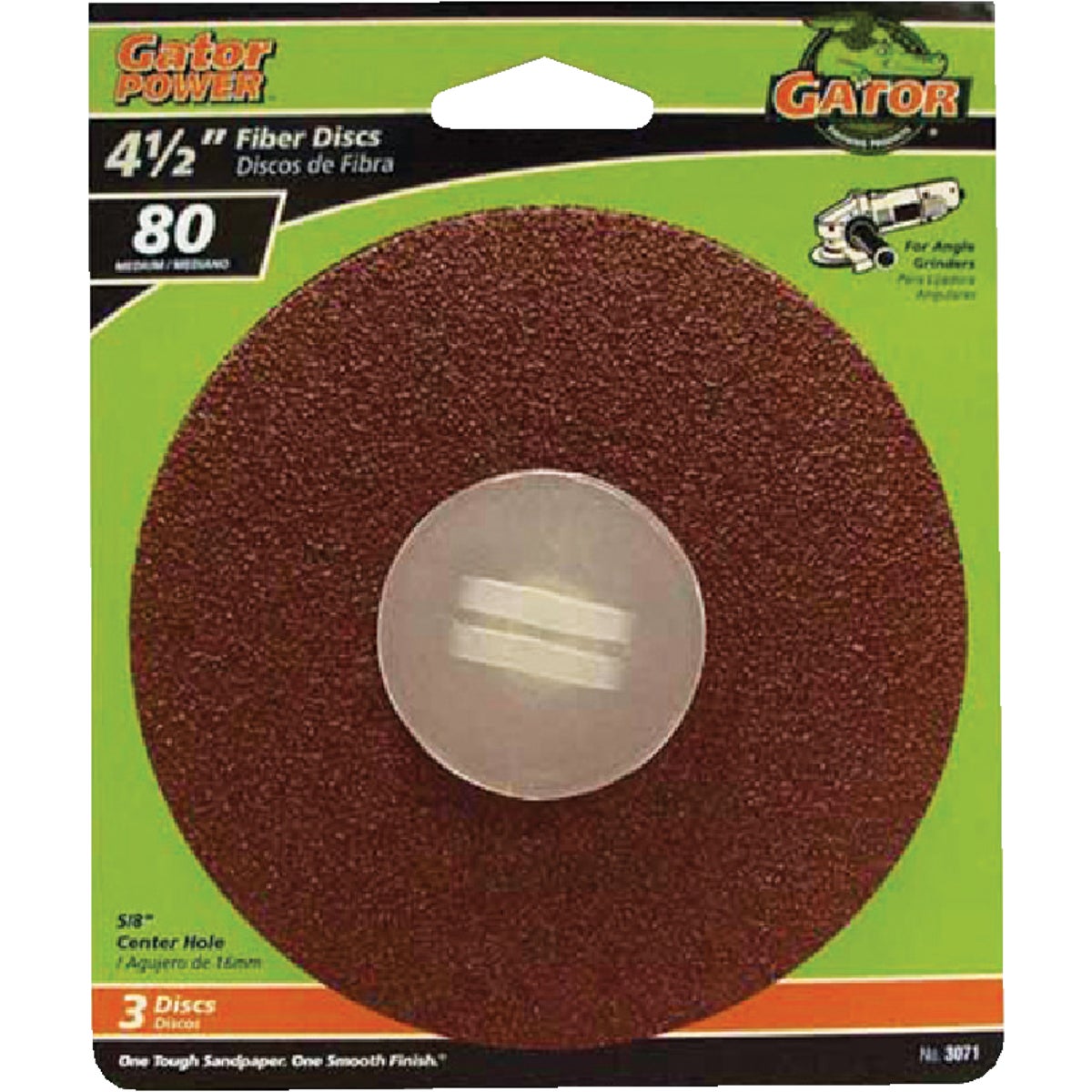 4-1/2" 80G ABRASIVE DISC - 3071 by Ali Industries Inc