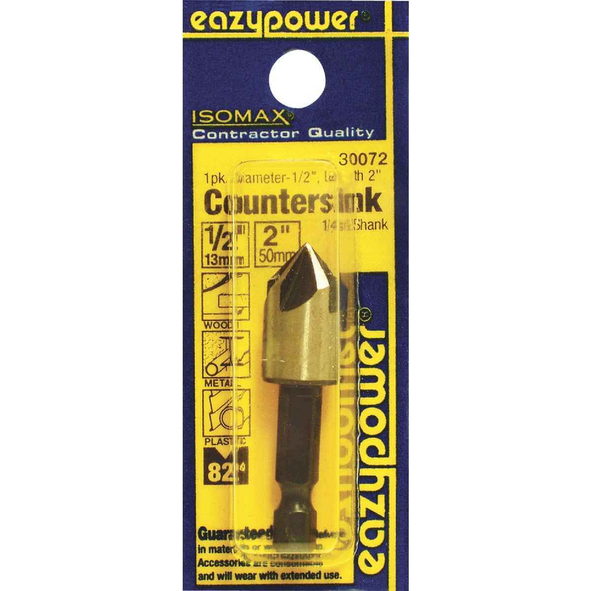1/2" COUNTERSINK - 30072 by Eazypower Corp