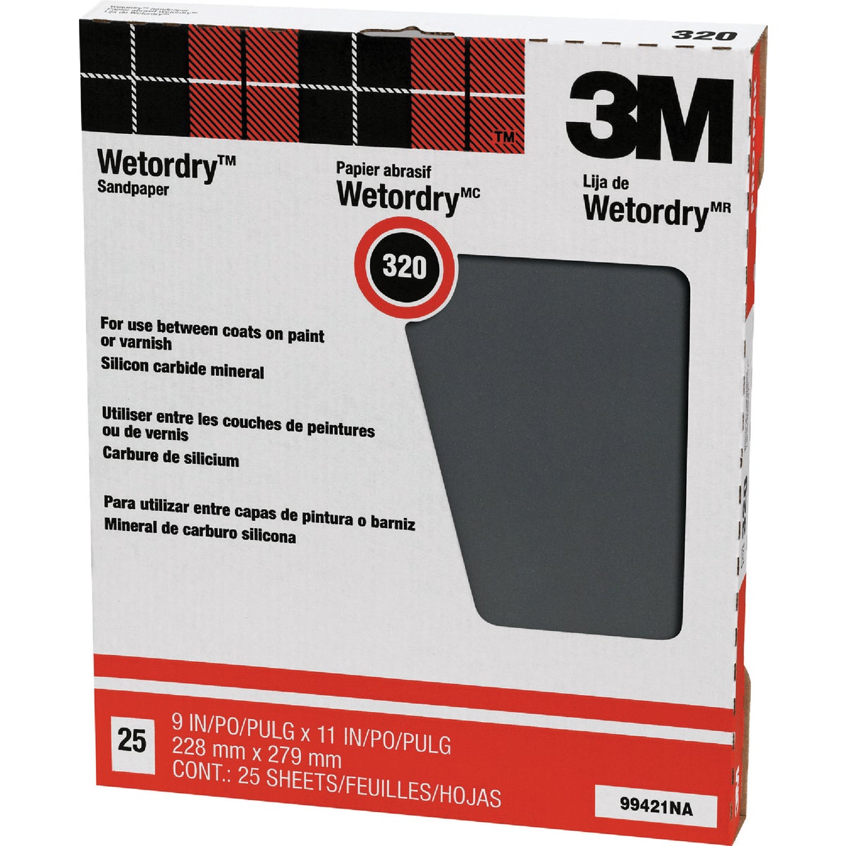 320A WET/DAY SANDPAPER - 99421NA by 3m Co
