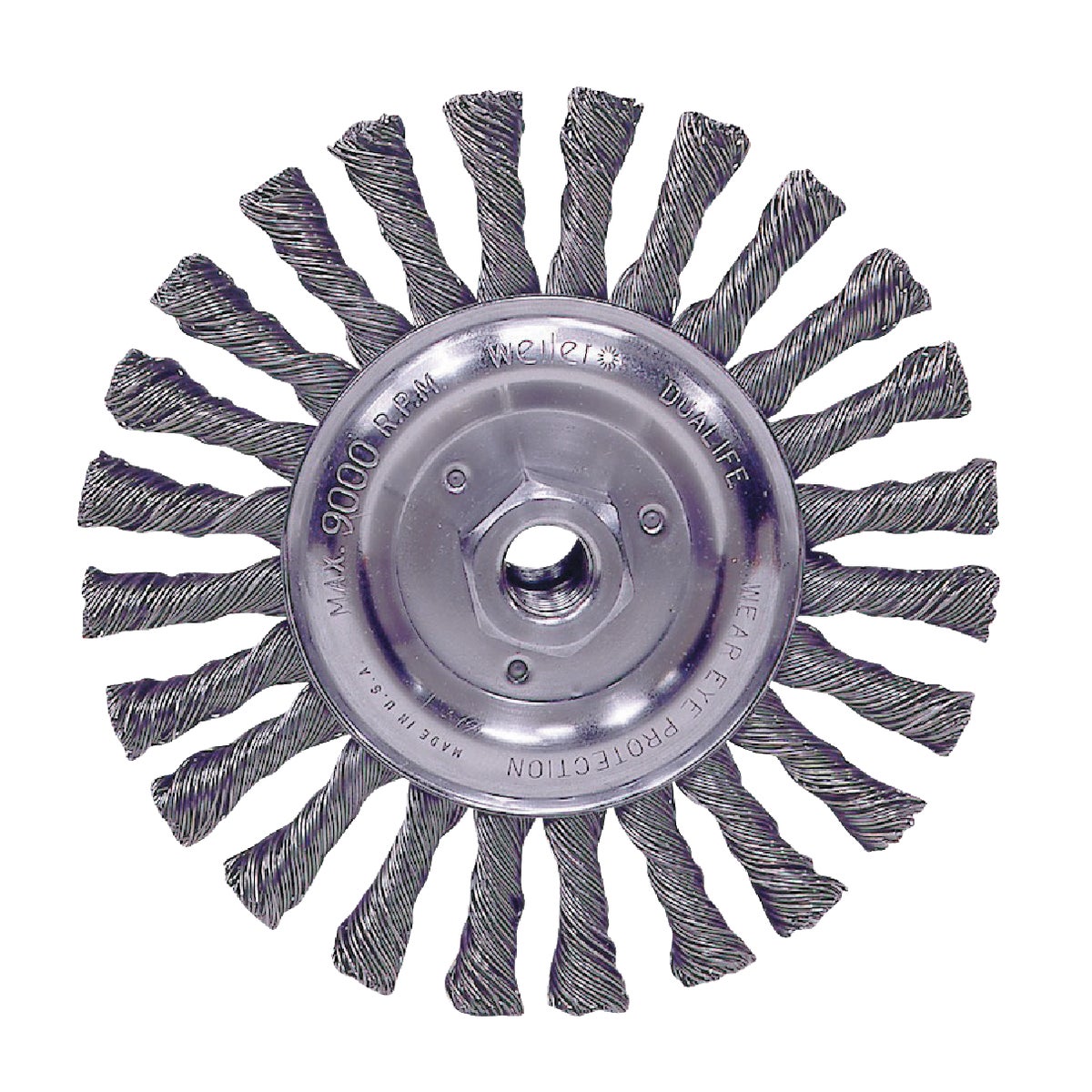 6" WIRE WHEEL - 36024 by Weiler Corporation