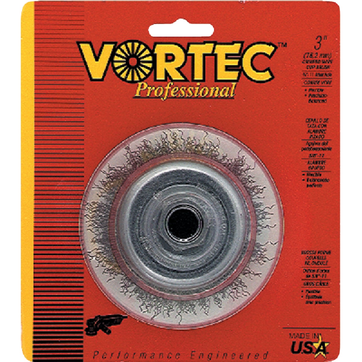 3"ANGLE GRIND CUP BRUSH - 36031 by Weiler Corporation