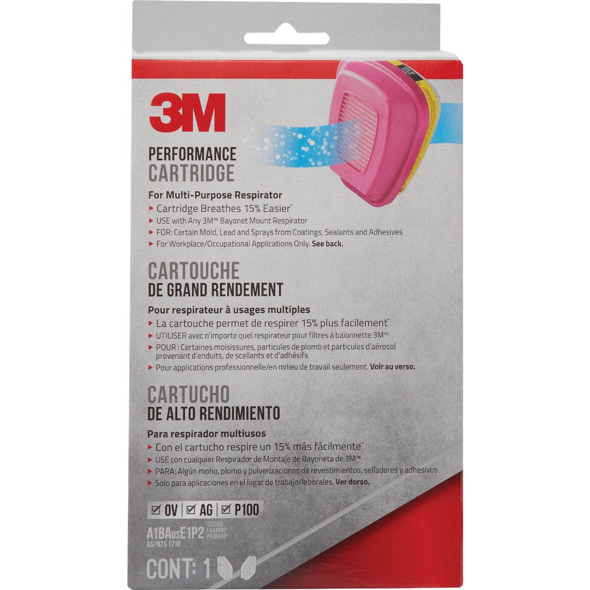PRO RESP REPL CARTRIDGE - 60923HB1-C by 3m Co