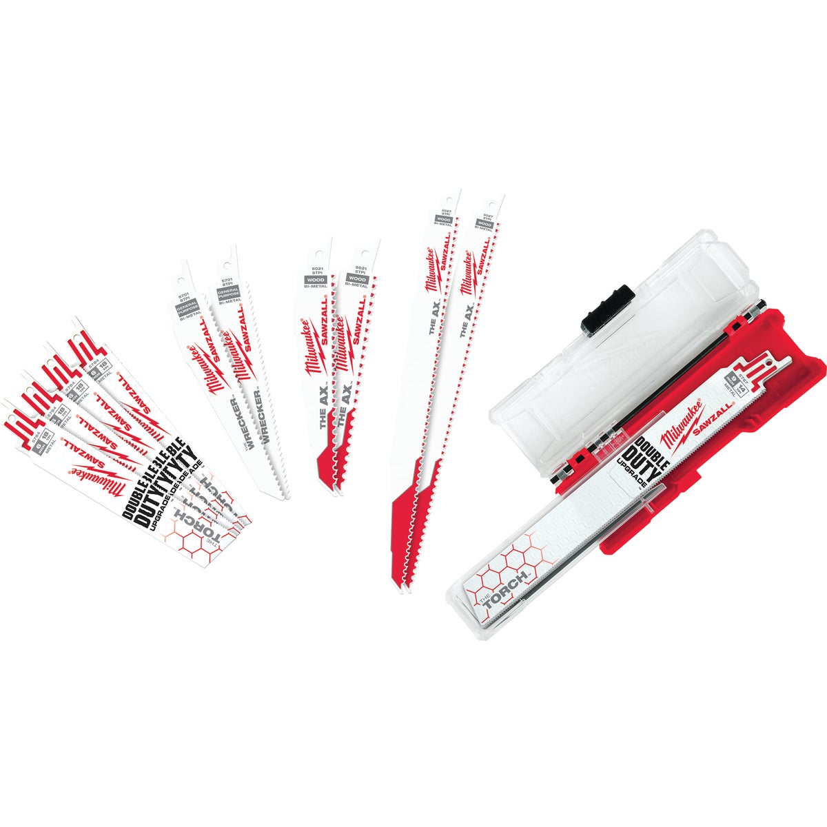 12PC RECIP SAW BLADE SET - 49221129 by Milwaukee Accessory