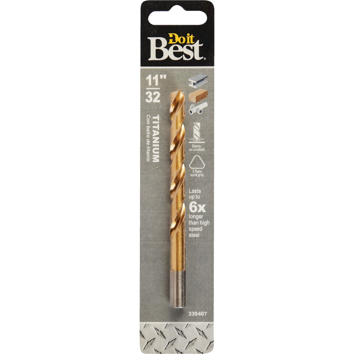 11/32" TITANUM DRILL BIT - 220121DB by Mibro/gs