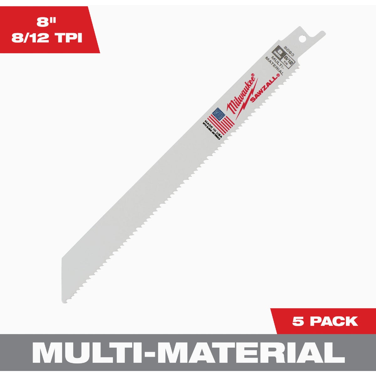8X3/4X.050 SAWZALL BLADE - 48005093 by Milwaukee Accessory