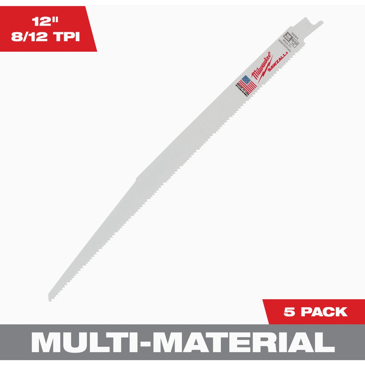 12" SAWZALL BLADE - 48005094 by Milwaukee Accessory