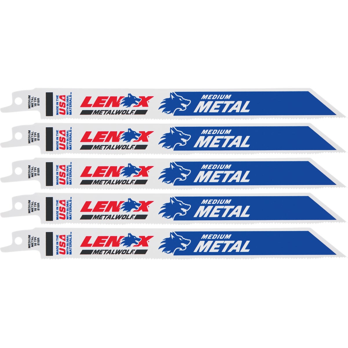 8" 18T RECIP SAW BLADE - 818R by Lenox