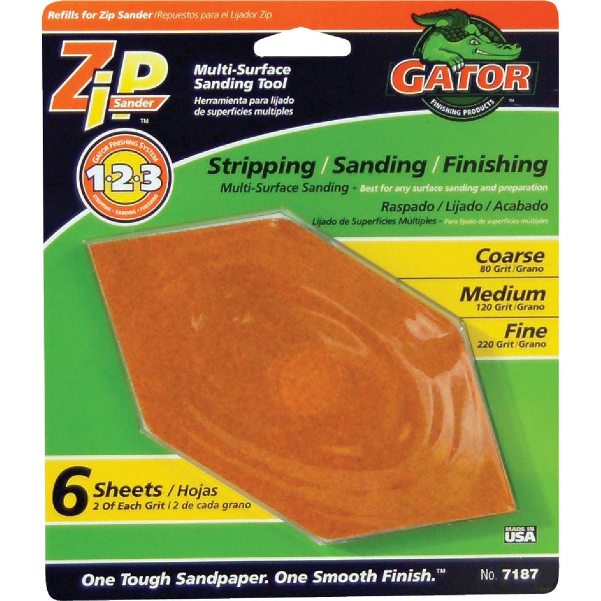 6 PACK ASST ZIP REFILL - 341630 by Ali Industries Inc