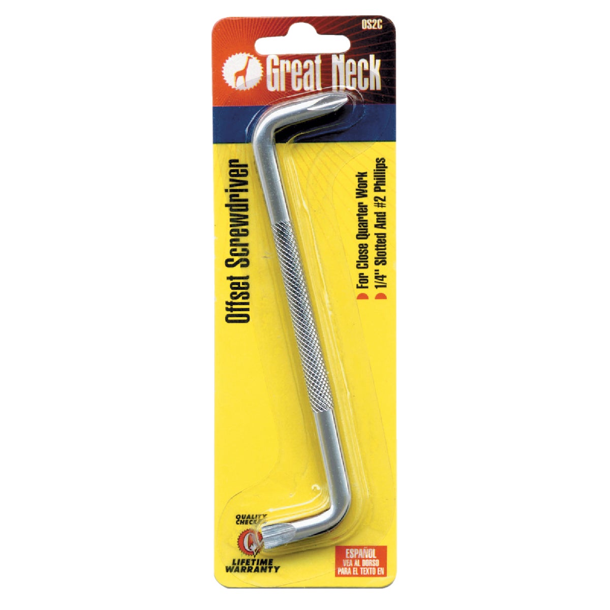 OFFSET SCREWDRIVER - OS2C by Great Neck Saw Inc