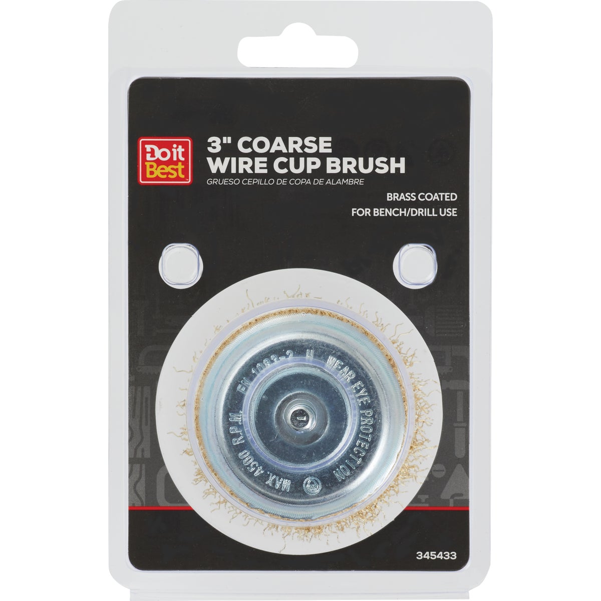 2-3/4"CRS WIRE CUP BRUSH - 345433 by Weiler Corporation