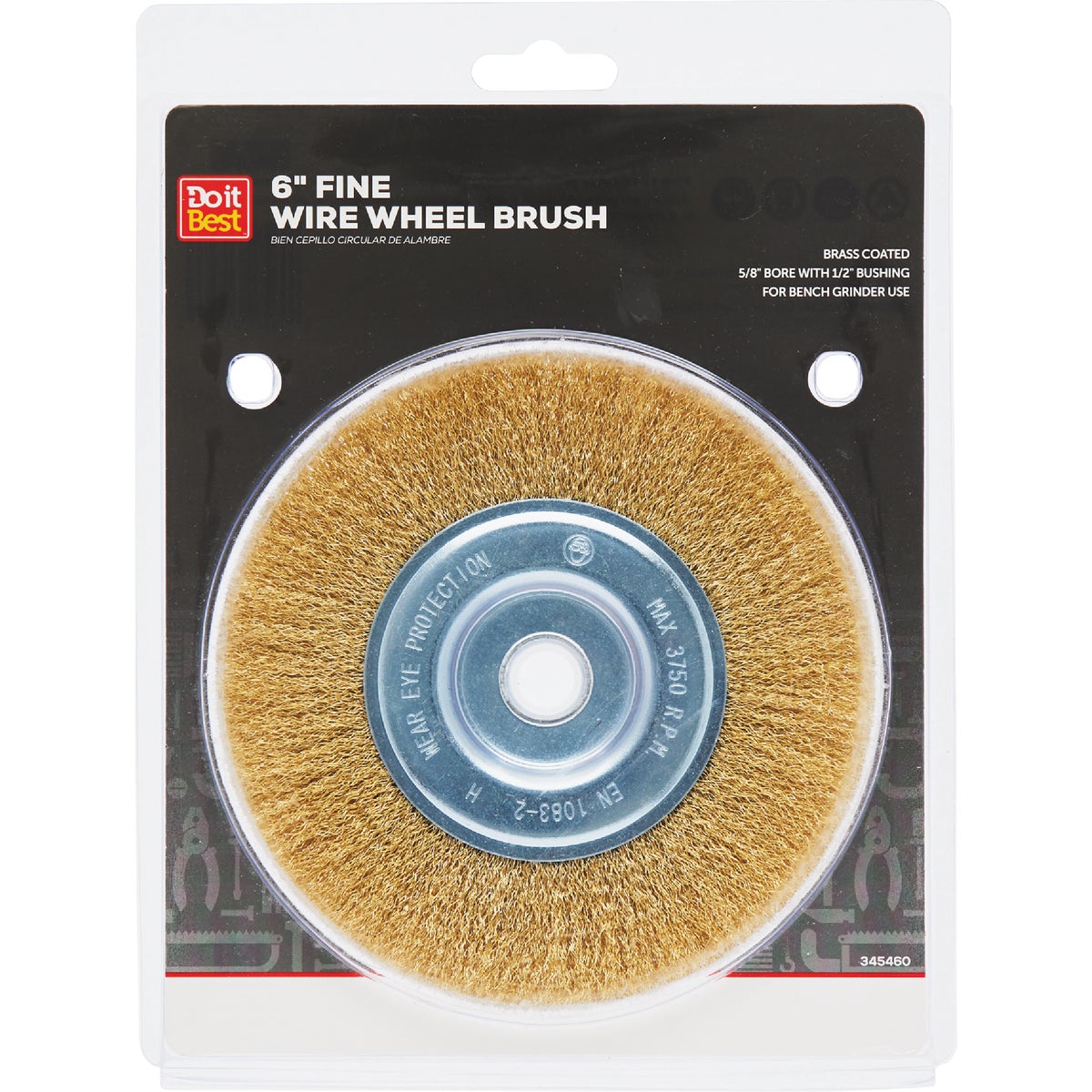 6" FINE WIRE WHEEL - 345460 by Weiler Corporation