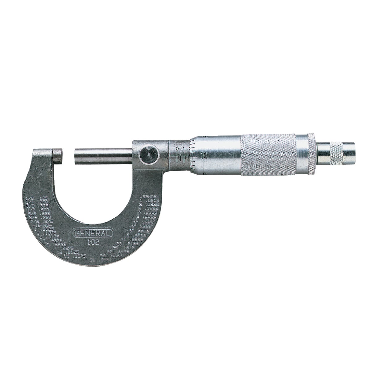1" MICROMETER - 102 by Gen Tools Mfg