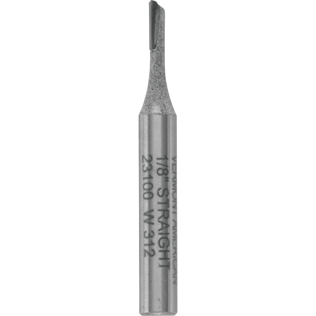 1/8" STRAIGHT ROUTER BIT - 23100 by Vermont American