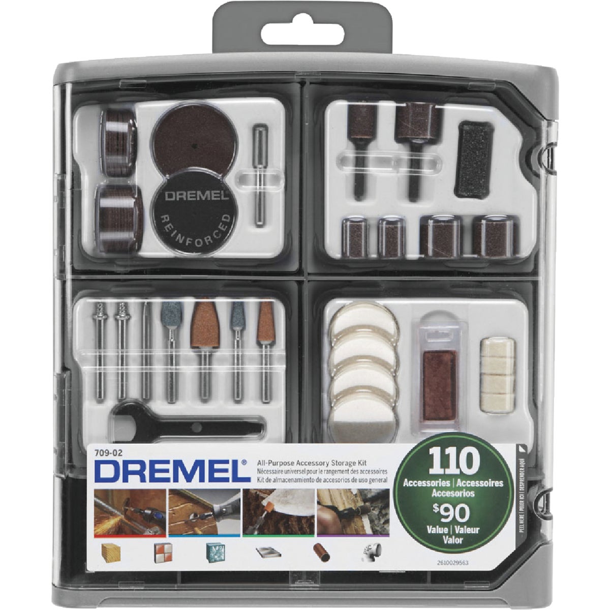 110PC ACCESSORY KIT - 709-01 by Dremel Mfg Co