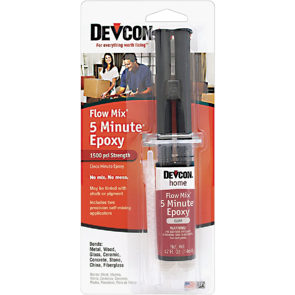 1/2OZ 5-MIN FLOMIX EPOXY - 20445 by Permatex Inc