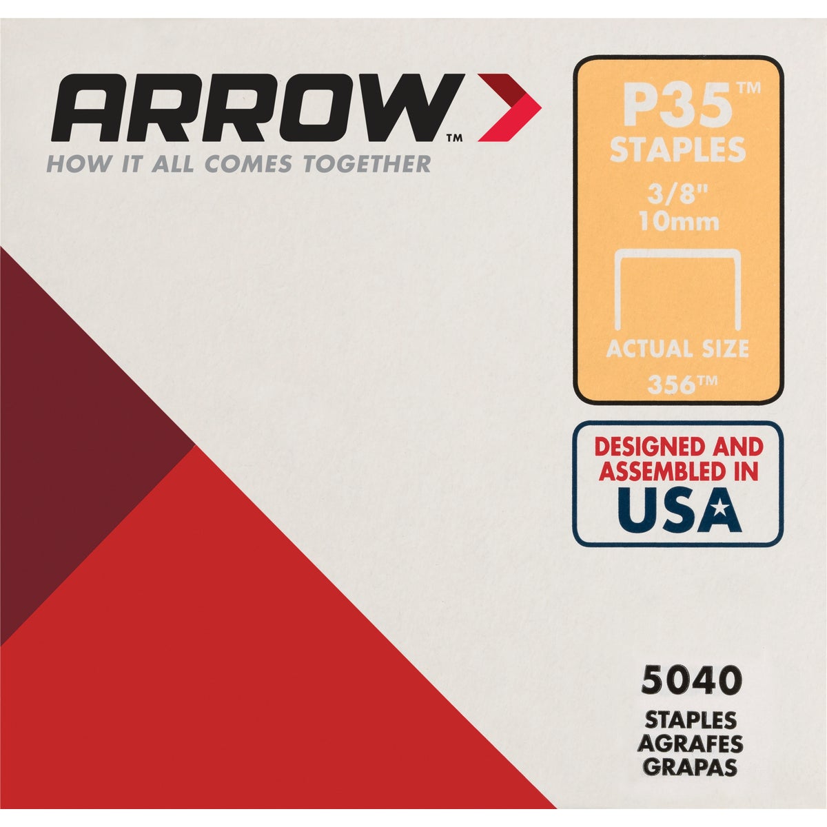 3/8" STAPLE - 356 by Arrow Fastener Co