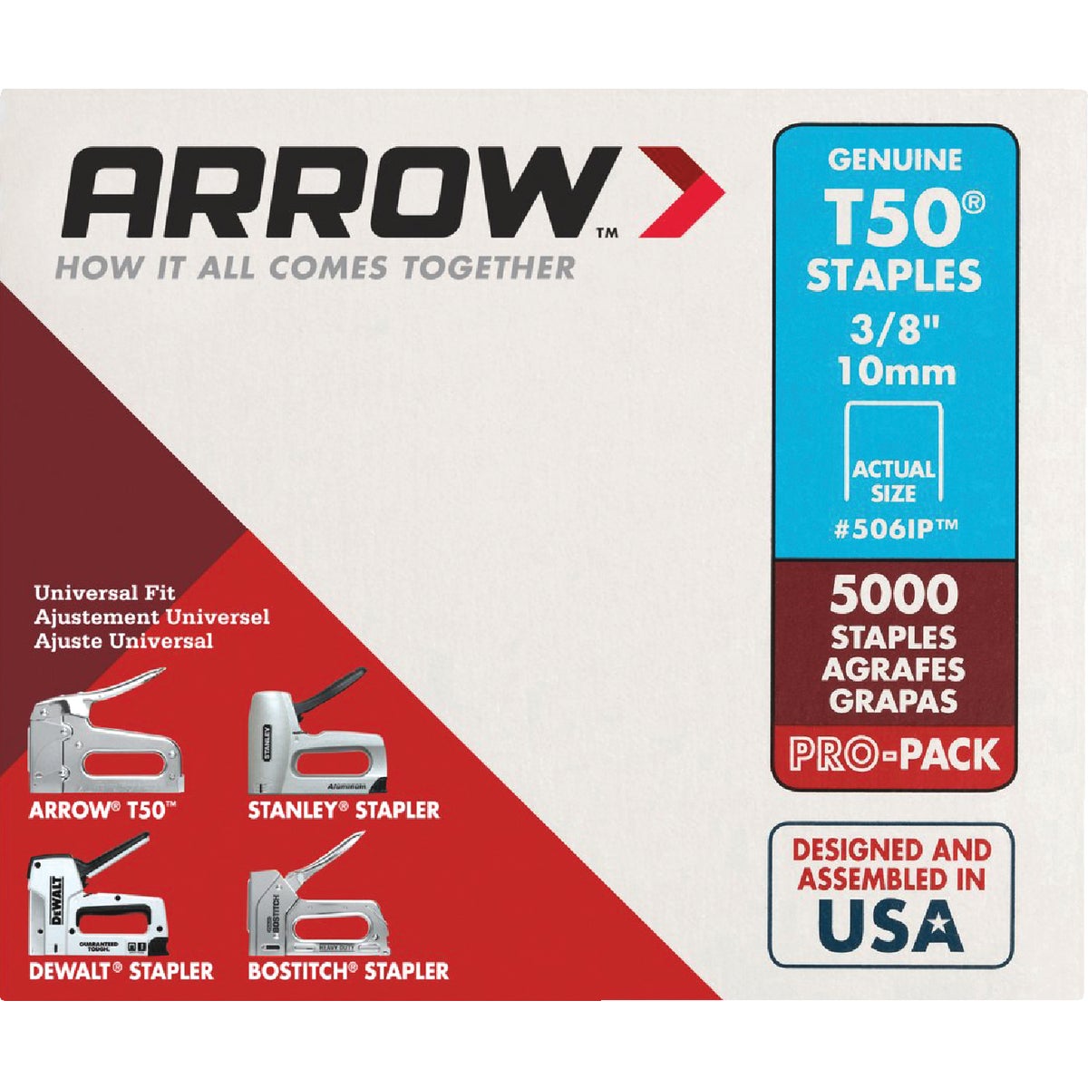 3/8" STAPLE - 506IP by Arrow Fastener Co