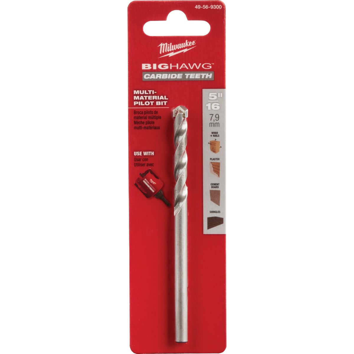 BIG HAWG PILOT BIT - 48271401 by Milwaukee Accessory