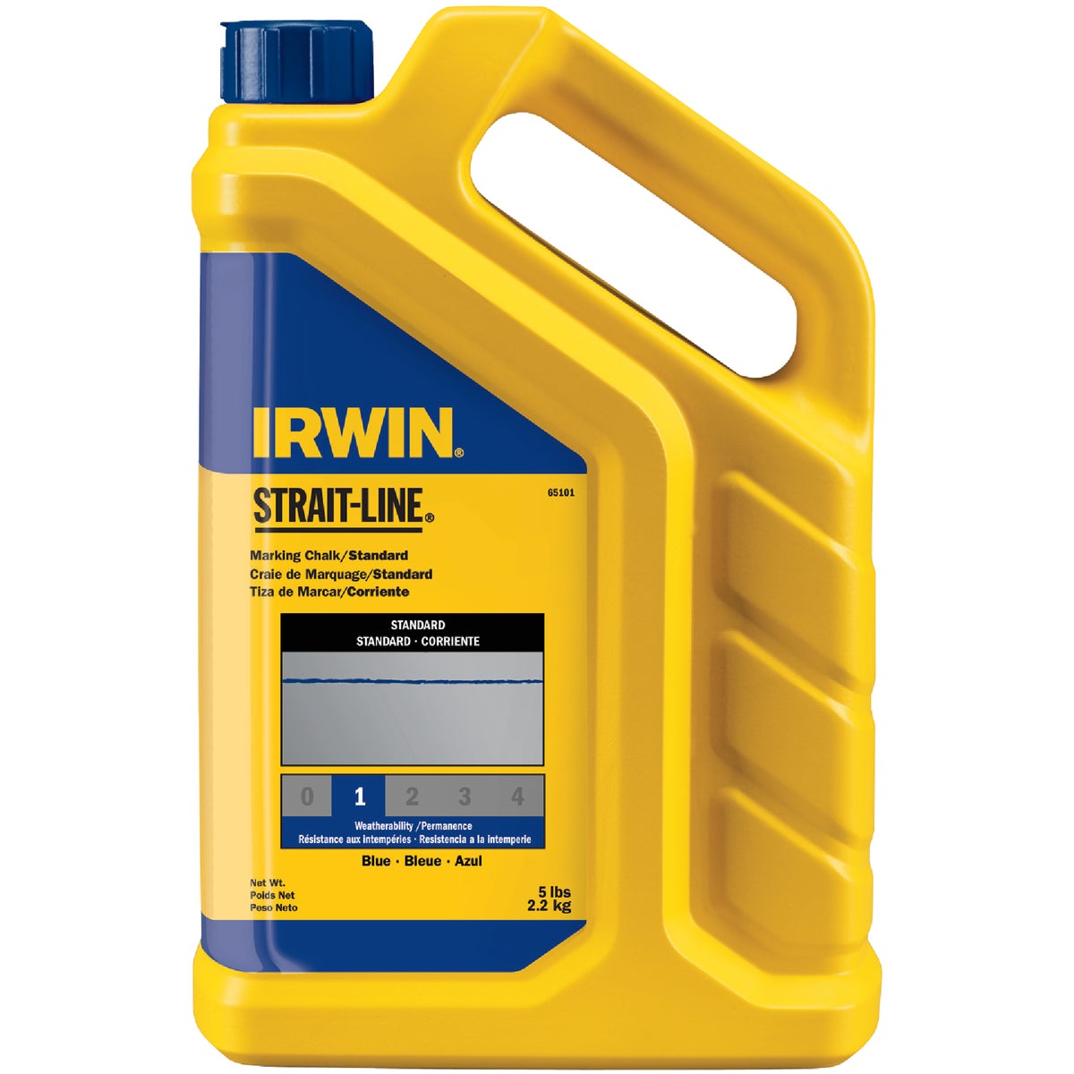 GAL/5LB BLUE CHALK - 65101ZR by Irwin Industr Tool