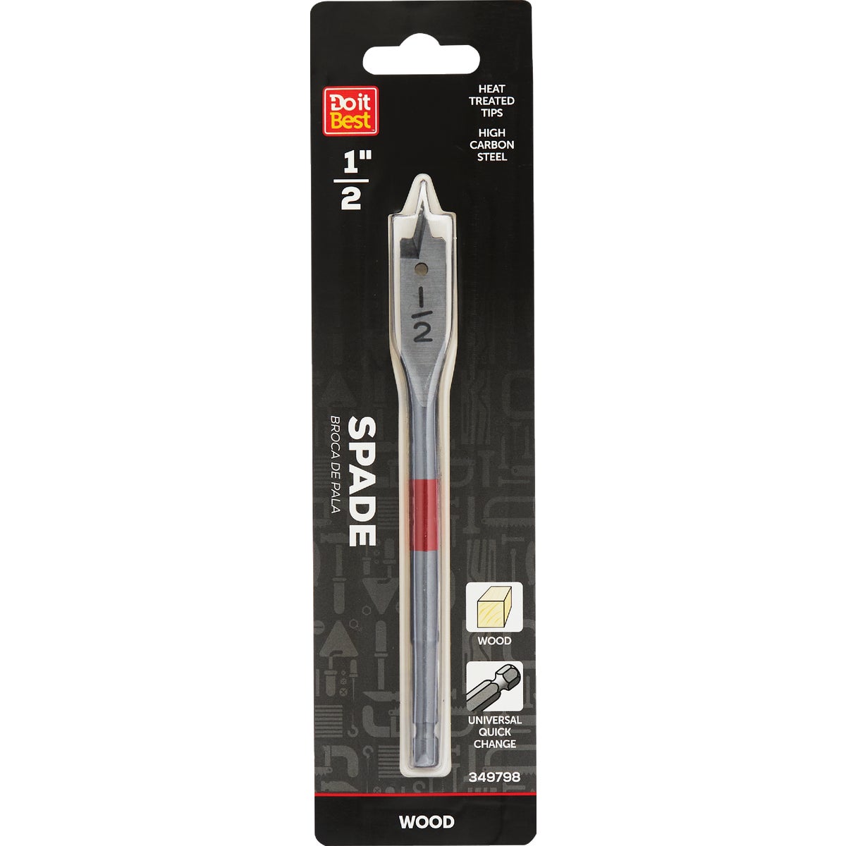 1/2" SPADE BIT - 277581DB by Mibro/gs