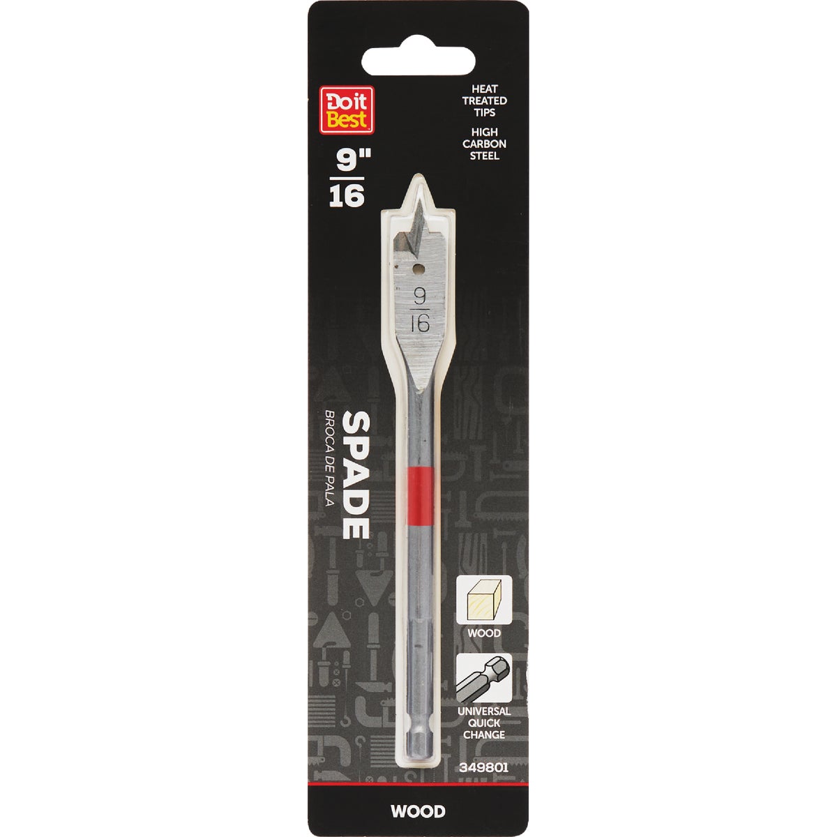 9/16" SPADE BIT - 277661DB by Mibro/gs