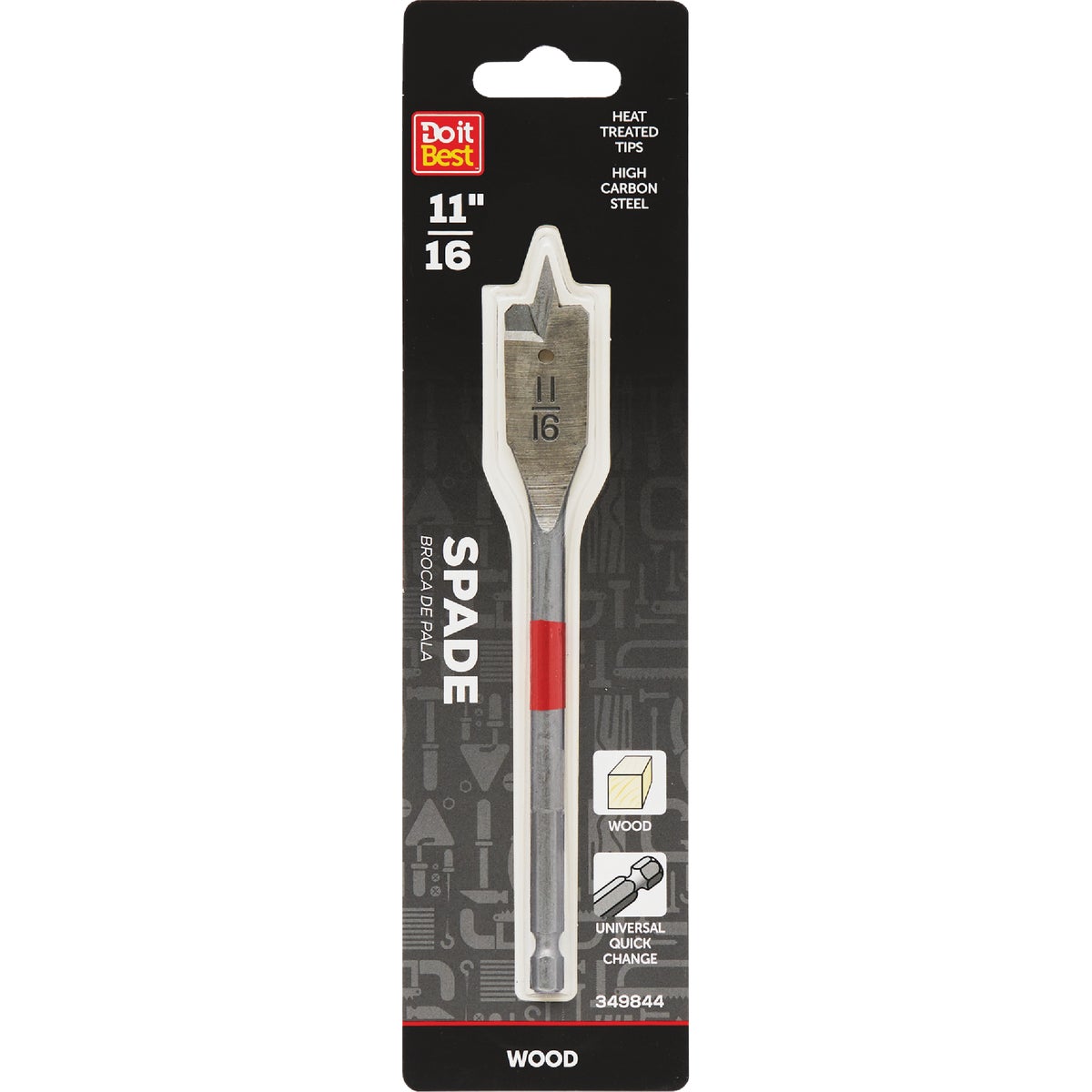 11/16" SPADE BIT - 277821DB by Mibro/gs