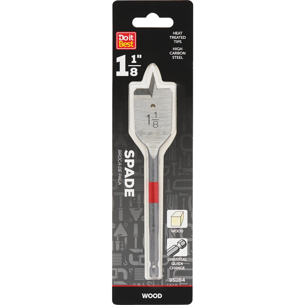 1-1/8" SPADE BIT - 278471DB by Mibro/gs
