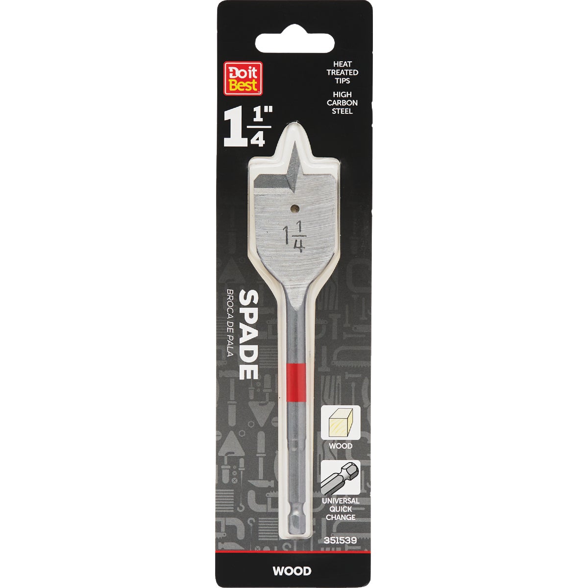 1-1/4" SPADE BIT - 278551DB by Mibro/gs