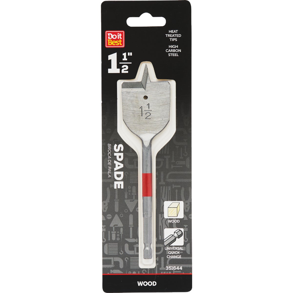1-1/2" SPADE BIT - 278711DB by Mibro/gs