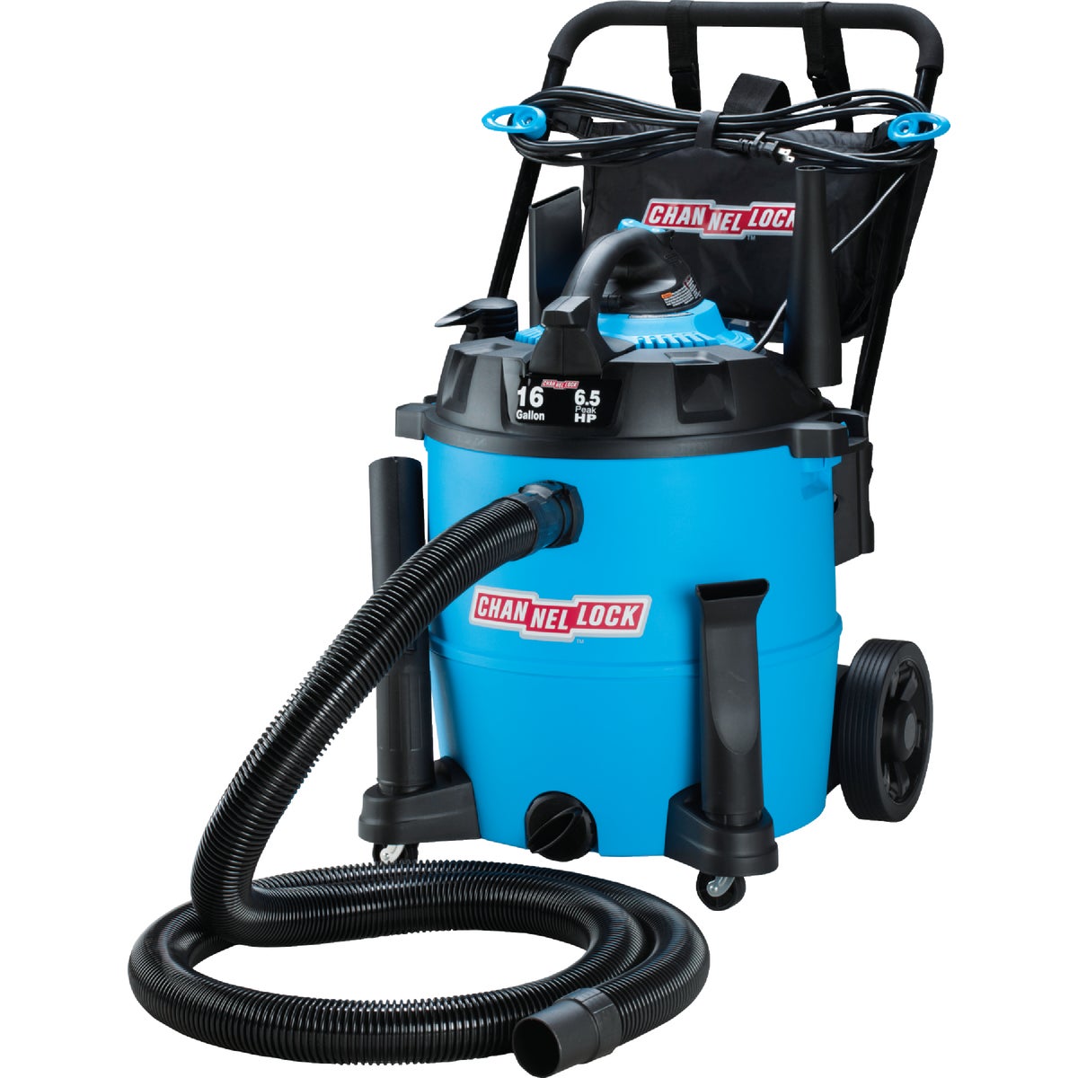 16GAL 6.5HP WET/DRY VAC - VBV1612.CL by Channellock&reg;