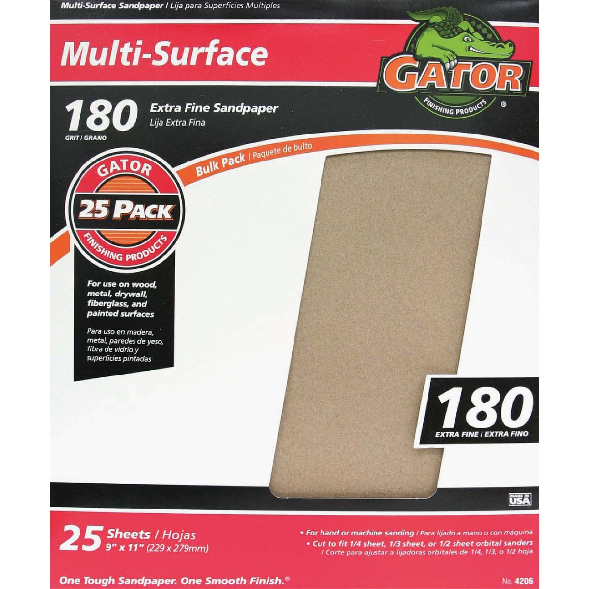 180C A/O SANDPAPER - 4206 by Ali Industries Inc
