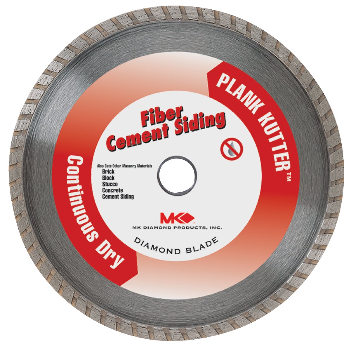 4.5" FIBER CEMENT BLADE - 157045 by M K Diamond Products