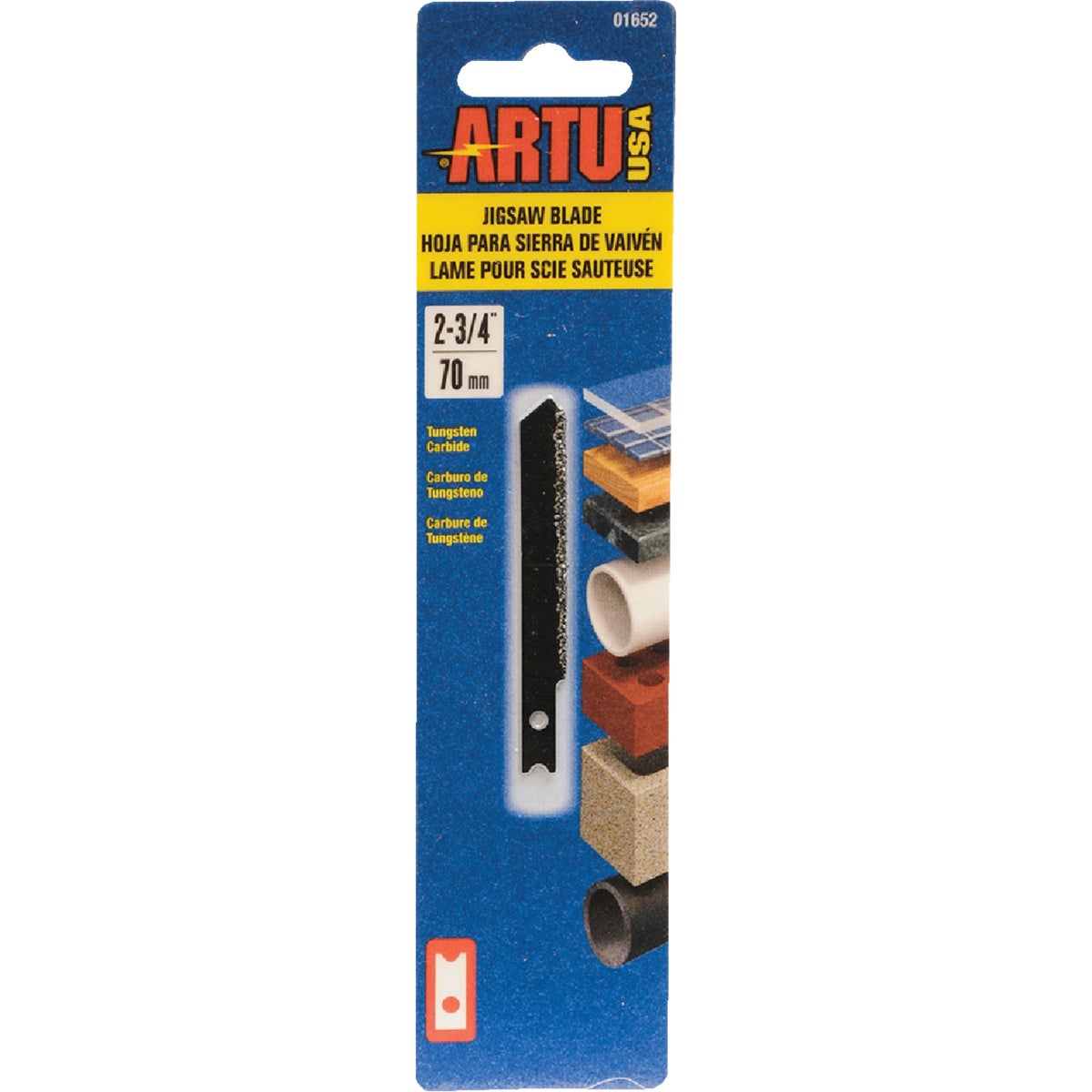 3" TC JIGSAW BLADE - 01652 by Artu Usa Inc