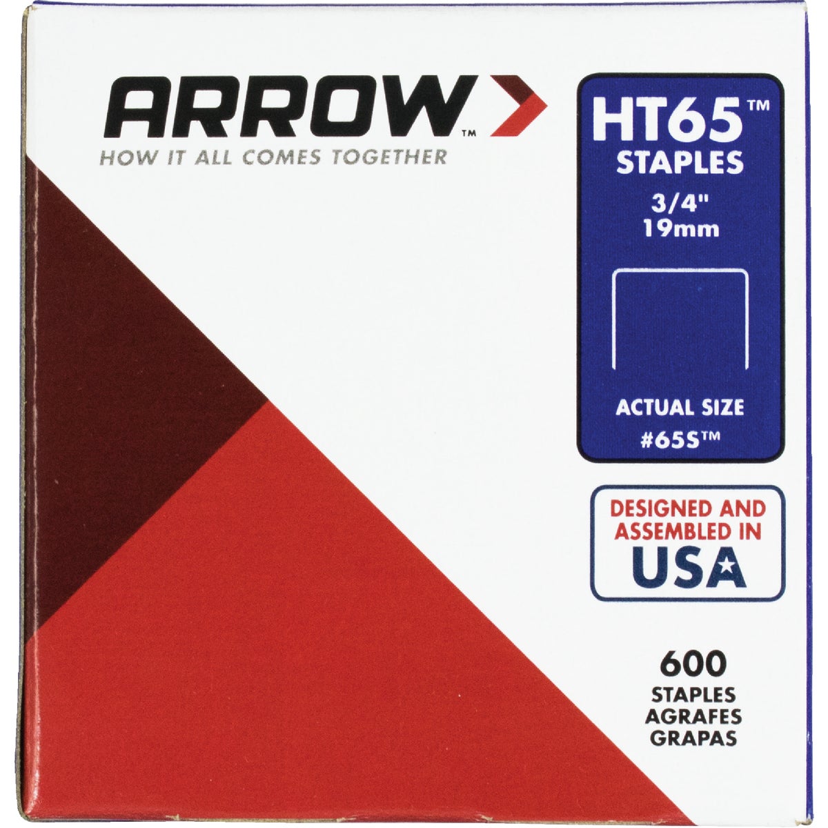 3/4" STAPLE - 65S by Arrow Fastener Co