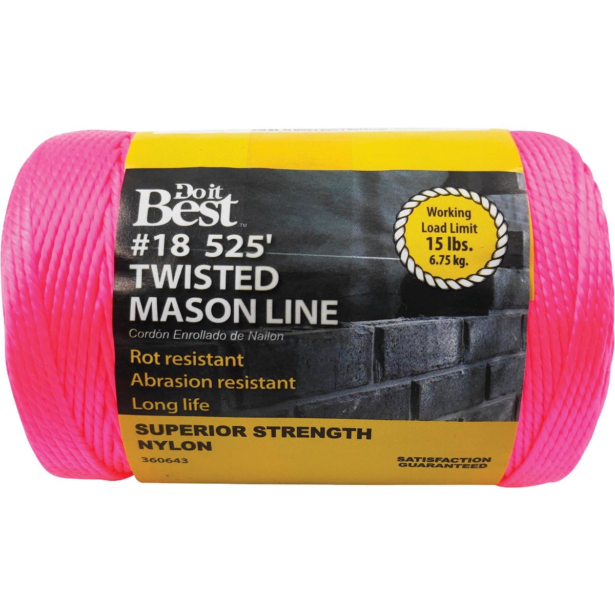525' NYL PINK MASON LINE - 360643 by Do it Best